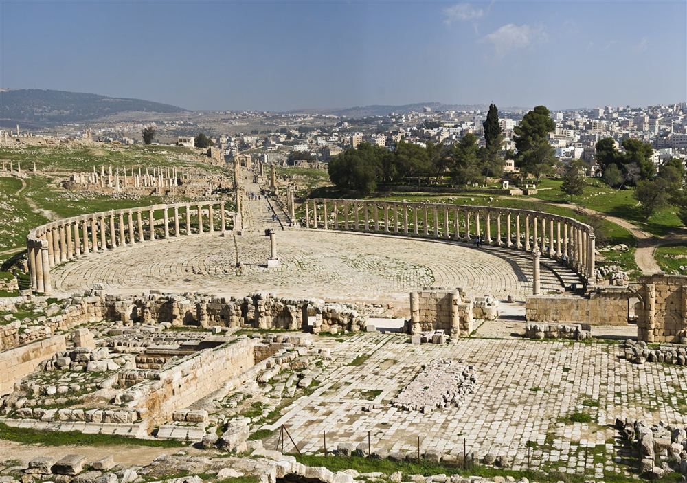 آثار جرش الرومانية