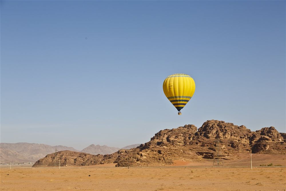 The desert of Wadi Rum, Jordan