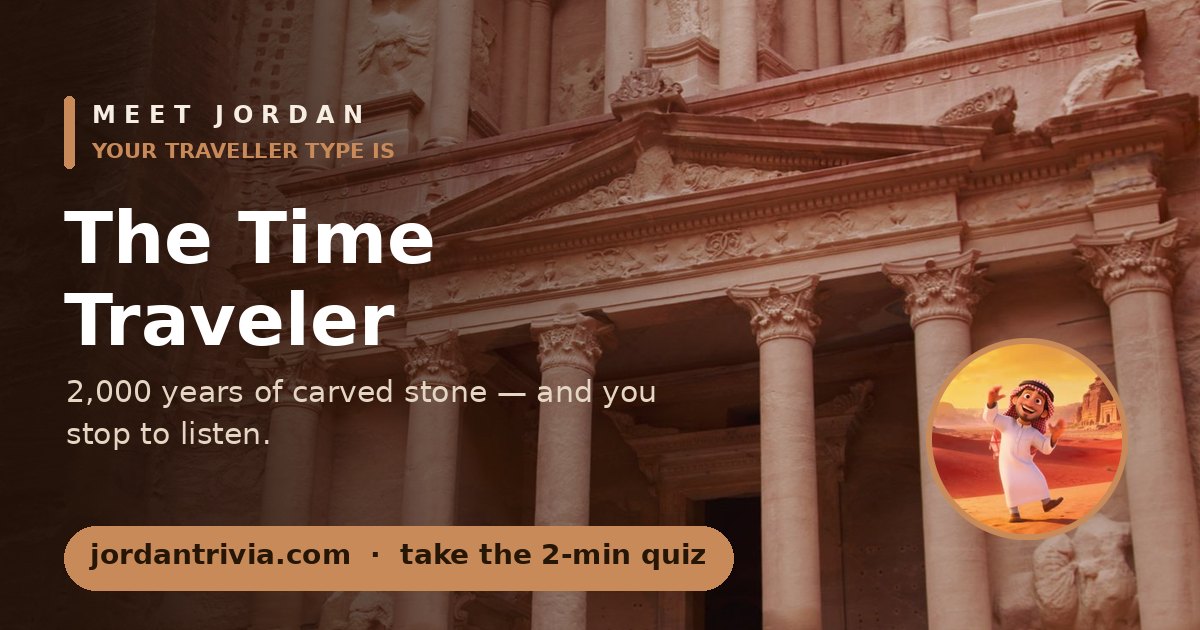 The Time Traveler — Meet Jordan