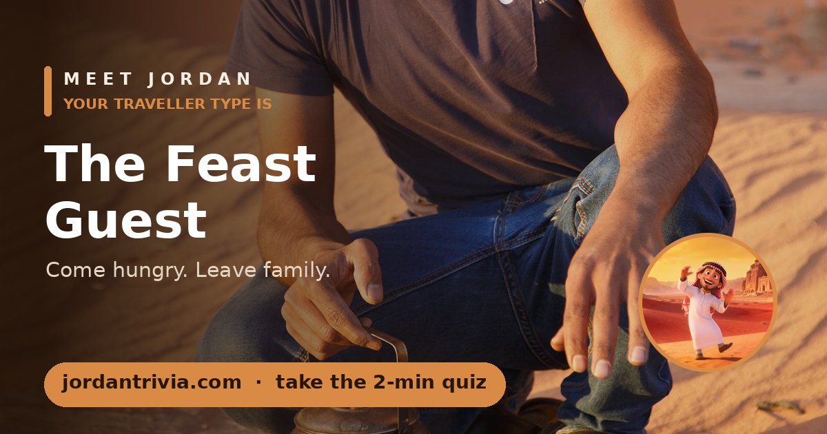The Feast Guest — Meet Jordan